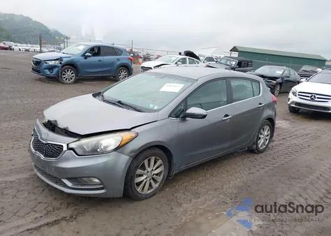 2014 Kia Forte 5-Door Ex из США, поврежденный, VIN KNAFX5A82E5163439